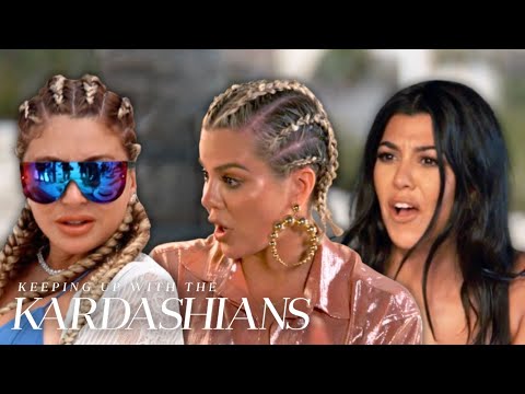 Khloé & Kourtney Kardashian Confront Larsa Pippen During Girls Trip in Turks and Caicos | KUWTK | E!