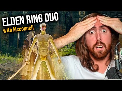 Asmongold & Mcconnell Play Elden Ring Together for the First Time | Elden Ring Co-op