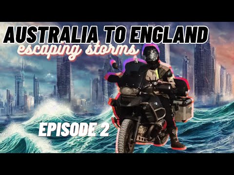 Will this 110,000km motorcycle make it all the way across Australia? Australia to England - ep2