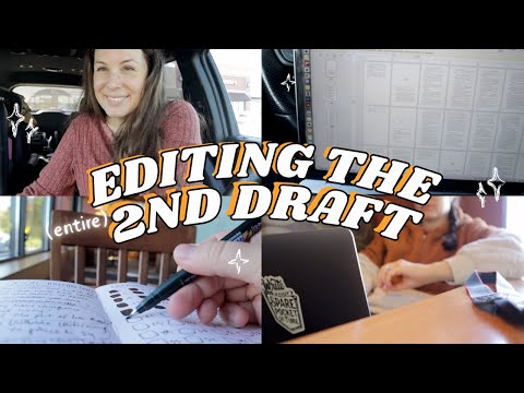 Breaking all the novel writing rules with this one. [VLOG] EDITING DRAFT 2 of the Butter Book