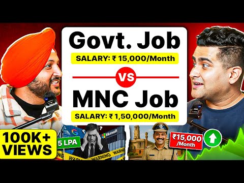 Govt Job vs IT Job - Which is BETTER for Software Engineers in 2025?