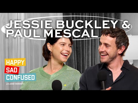 Jessie Buckley & Paul Mescal talk HAMNET, singing, James Bond, The Beatles, The Bride, & more!