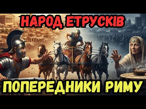 ТАЄМНИЦЯ ЕТРУСКІВ: Попередники Риму та їхня нерозгадана мова
