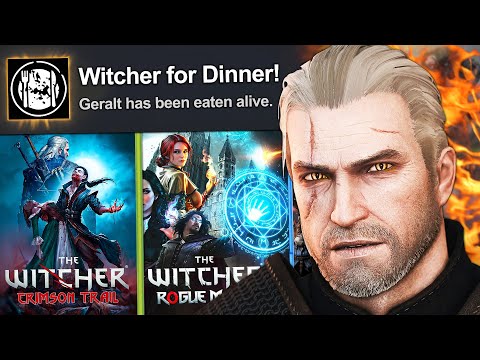 Witcher spin-off games are *extremely* weird