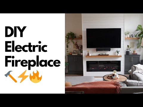 How to build an electric fireplace, with no previous experience 🔥