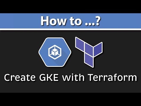 How to Create GKE Cluster Using TERRAFORM? (Google Kubernetes Engine & Workload Identity)