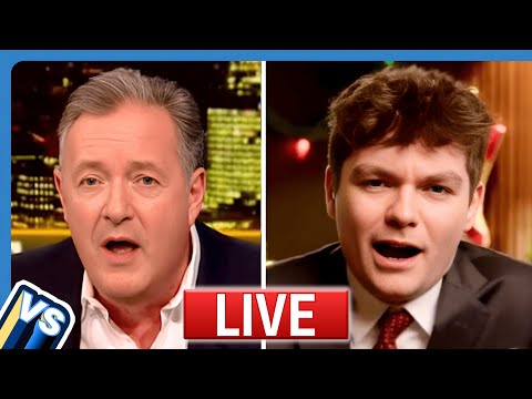 ‘What a CROCK of S***!’ Piers Morgan vs Nick Fuentes | Full interview