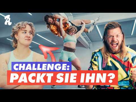 Kann sie Jan Schlappen stemmen? Challenge mit Gewichtheberin Kiara Klug und Jan Schlappen / ATHLETES