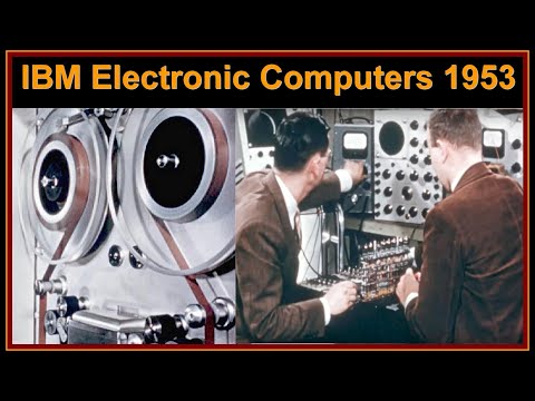 Revisiting IBM Electronic Data Processing 1953 Poughkeepsie NY Factory Computer Assembly 604 and 701