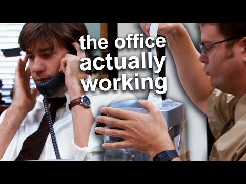 the office but they're actually good at their jobs | The Office US | Comedy Bites