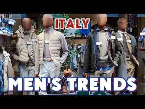 ITALY | TRENDY MEN'S STYLE FOR FALL