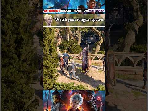 Astarion knows how to roast Minthara | Baldur's Gate 3