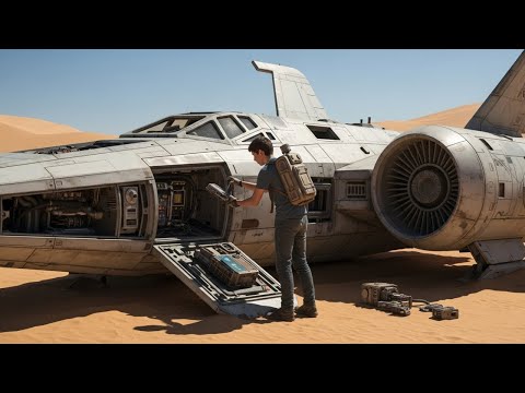 Young Engineer Repairs Abandoned Spaceship in the Desert—But the Last Logbook Reveals a Deadly Secre