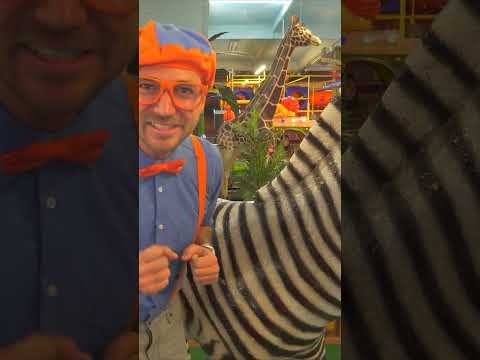 Blippi Loves to Learn about Jungle Animals!