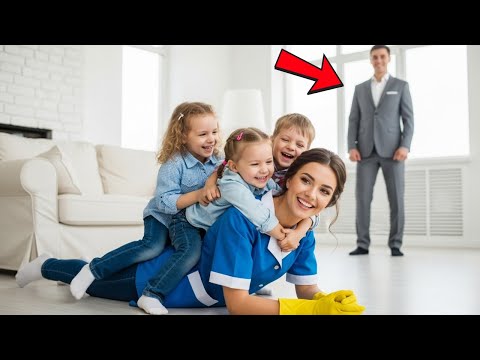 Олигарх вернулся без предупреждения… и сцена с уборщицей поразила его до глубины души.