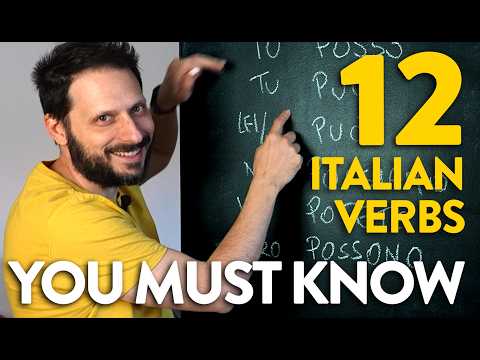 These 12 verbs help you say almost anything in Italian