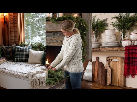 Rustic Winter Home Tour | Farmhouse Decor Ideas & Design Elements