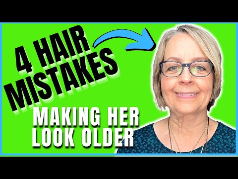 Hair Mistakes That Age You Faster // SIMPLE FIX TO COMMON MISTAKES! #hairstyle #youthful