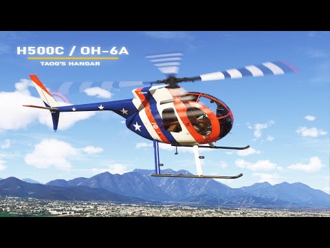 I Bought The *Best* Flight Model Helicopter for MSFS 2024 - How Realistic Is It? Taog's OH-6A/H500C