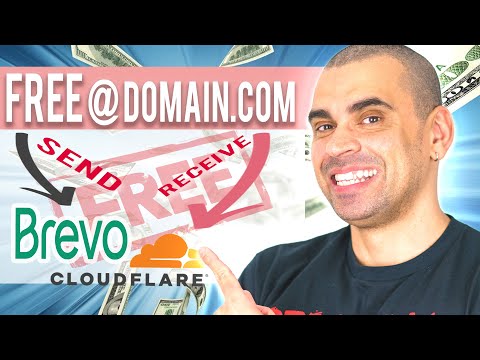 FREE Custom Email domain with Brevo and Cloudflare! (Beginner Friendly Step-by-Step tutorial)