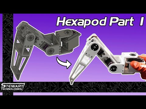 Building a 3D Printed Hexapod Part 1 | Leg Design