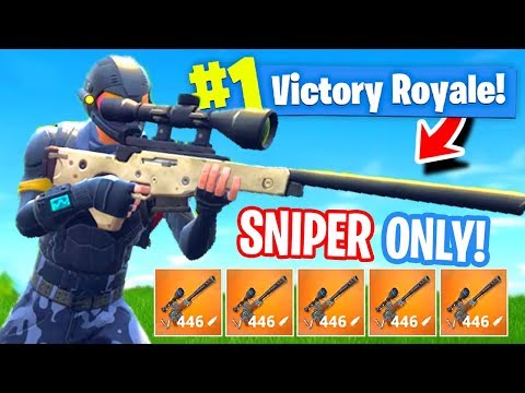 *NEW* Sniper ONLY Mode In Fortnite: Battle Royale