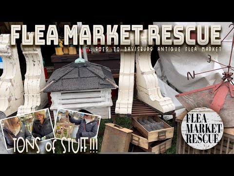 COME SHOP WITH ME AT DAVISBURG ANTIQUE SHOW AND FLEA MARKET 2022