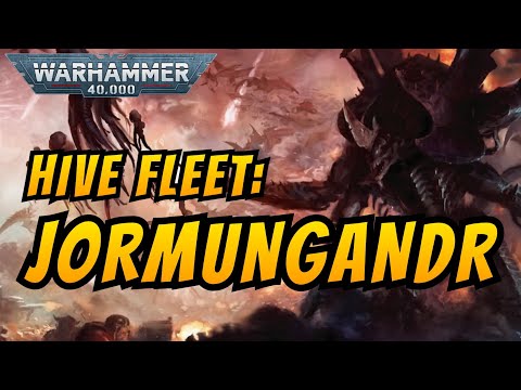 Tyranid Hive Fleet JORMUNGANDR | Warhammer 40k Lore