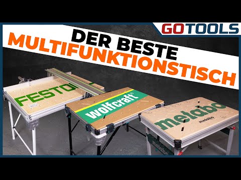 Multifunktionstisch Metabo MWB 100 mit Festool und Wolfkraft im Vergleich ! Mit Verlosung