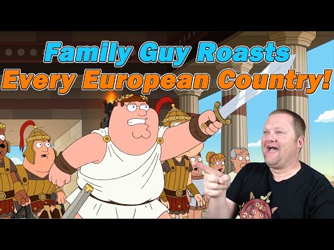 Family Guy Roasts Every European Country! | History Teacher Reacts