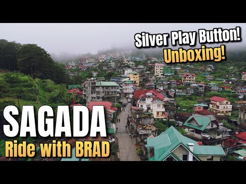 Unboxing my Silver Play Button in Sagada, Mountain Province