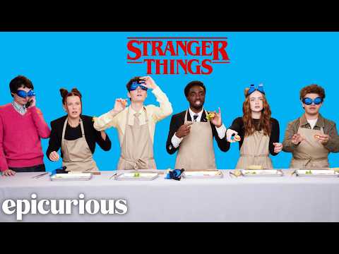 ‘Stranger Things’ Cast Test Their Basic Culinary Skills | Epicurious