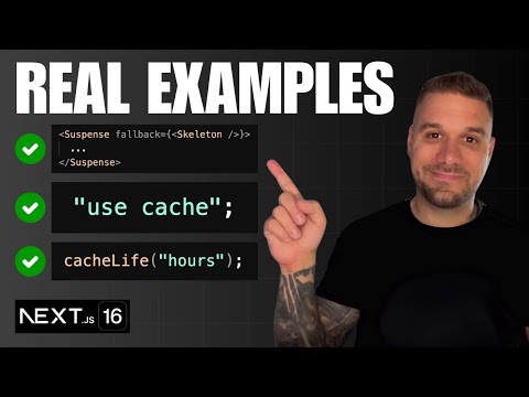 Next.js 16 NEW Feature: Cache Components in Action!