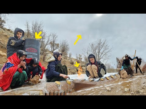 When a Mother’s Heart Finds Peace | Insulating a Nomadic Mother’s Cabin in the Mountains After Rain