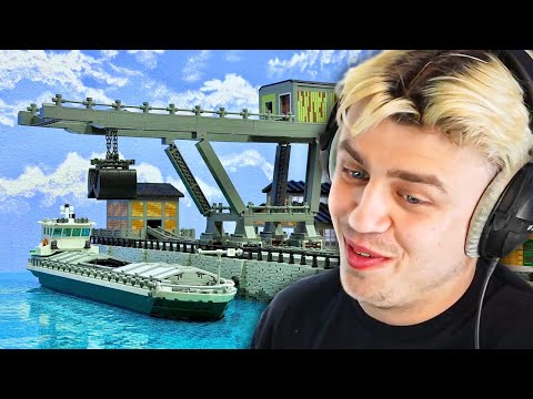 Der KRASSESTE LEGO Hafen Deutschlands (Bob Brickman) I Papaplatte Reaction