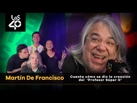 Martín de Francisco confiesa cómo se dio la creación del personaje 'Profesor Súper O'|Impresentables