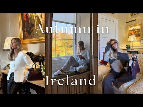 Come with me to Ireland | Luxury Hotel, My Full Glam Makeup Routine & Girly Sleepover 🇮🇪