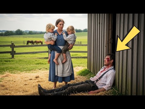Viuda Se Escondió En La Choza Embrujada Que Todos Evitaban — Y Encontró A Un Extraño Herido En El...