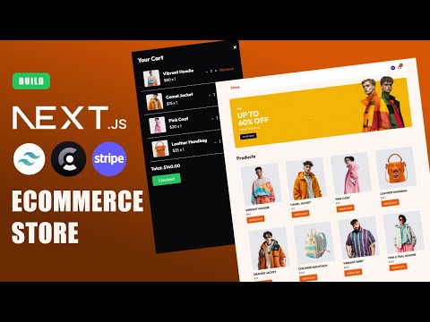 NextJs Ecommerce Store Website With TailwindCSS Stripe and Clerk Authentication