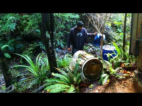 Free Power for 16 years from a modified Washing Machine / Water Wheel