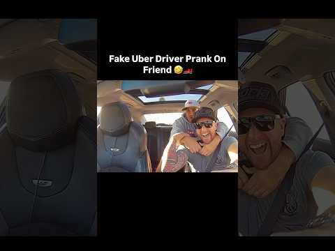 UBER DRIVER IS SECRETLY A RACE CAR DRIVER PRANK! 🤣