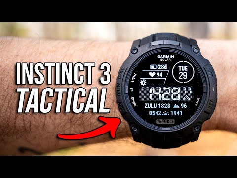 Garmin Instinct 3 Tactical Unboxing / Overview! (Worth $100 More?)