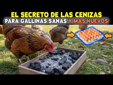 Charcoal and Ash: The SECRET to Healthier and SUPER Productive Chickens! This is how I use it!