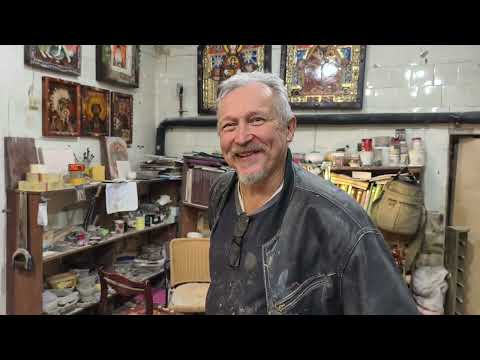 В мастерской Перова Антона. 