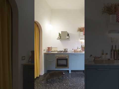 Graphic Designers’ Compact Milan Apartment #nevertoosmall #shorts