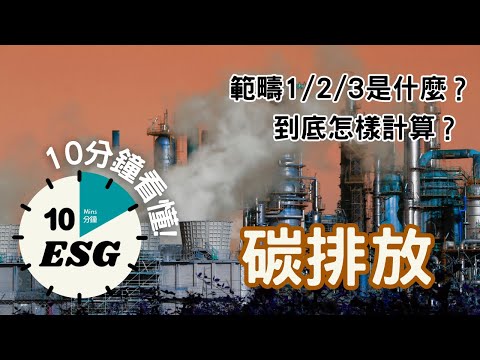 【#10分鐘ESG】碳排放｜碳盤查｜範疇一二三｜計算碳排放｜溫室氣體 #廣東話Podcast #UnlockESG #學習ESG