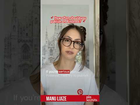 how often should you publish on Pinterest? #pinterest #pinterestmarketing