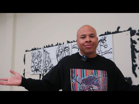 How To Paint 5 Canvases in 50 Minutes Selling Art on eBay