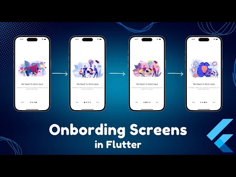 Introduction Screens | Onboarding Screens in Flutter