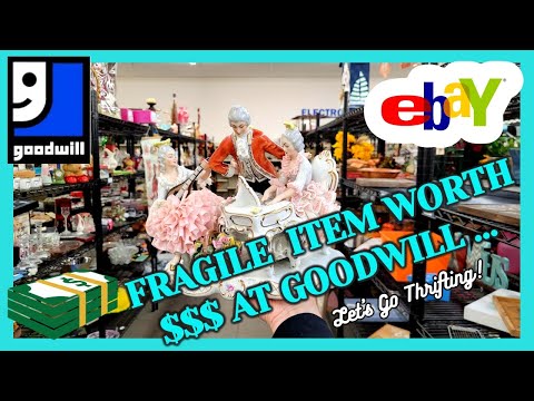 MASSIVE HAUL and the MOST FRAGILE THING I've EVER BOUGHT AT GOODWILL! / Thrift With Me / Buy My HAUL